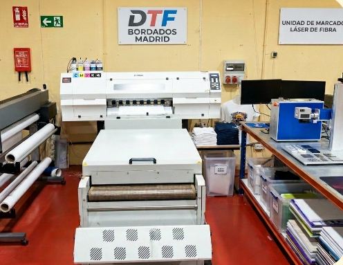 Impresión DTF flúor por metros